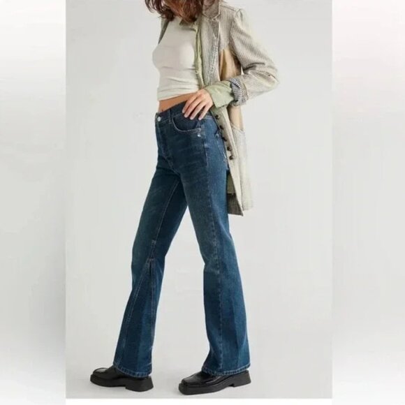 Free People Denim - Free People We The Free Serafin Midrise Slim Bootcut Jeans